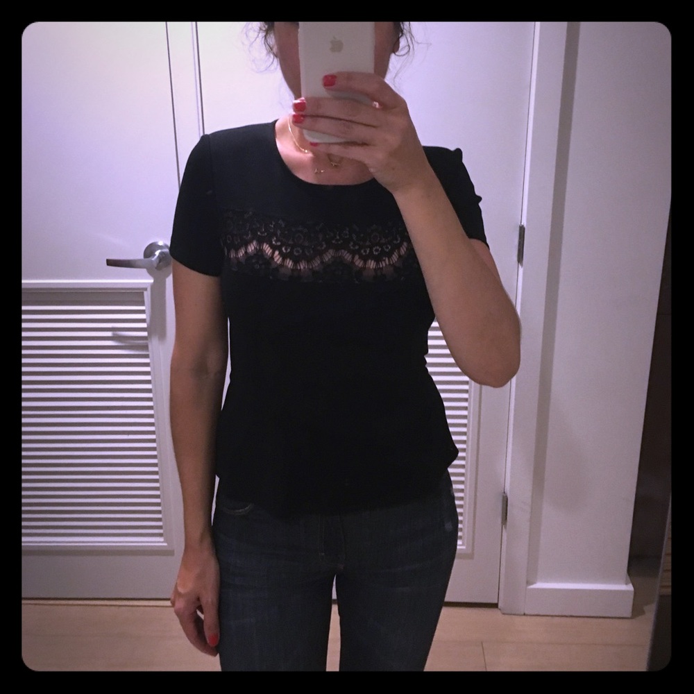 Bcbgmaxazria Black Top size xs